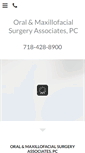 Mobile Screenshot of nycjawsurgeons.com